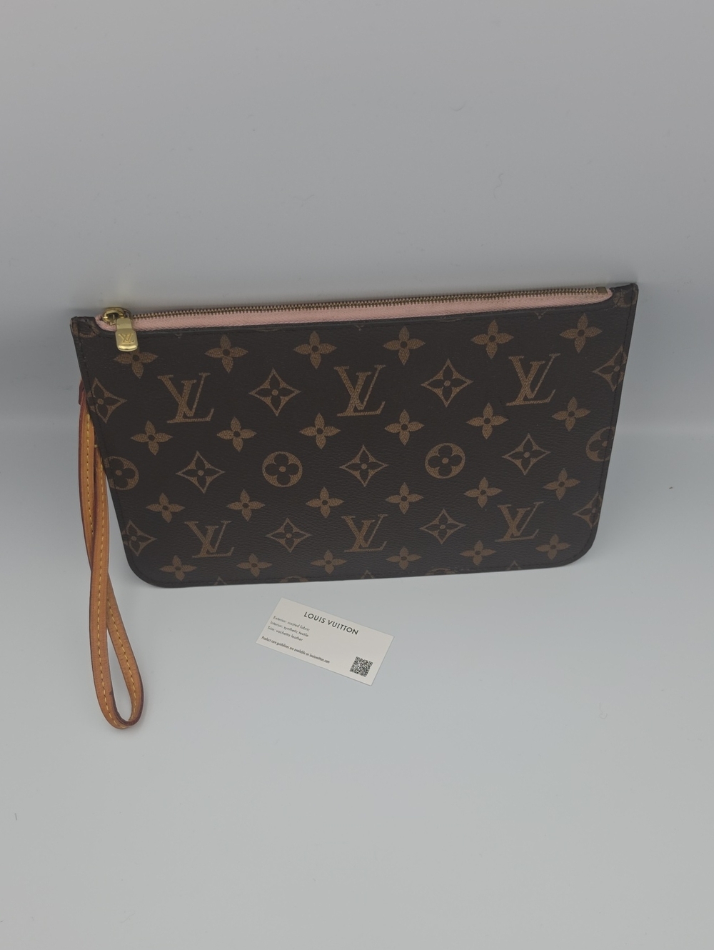Louis Vuitton Signiture Mono Pink MM/GM Neverful Pochette (LIKE NEW)(COA)✨️🩷✨️ - Picture 2 of 15